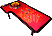 Roulette table