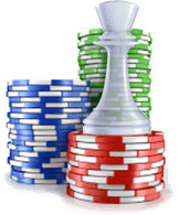 Roulette glass dolly